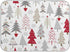 Nander Beautiful Christmas Tree Dish Drying Mat, Absorbent Reversible Dish Draining Mat for Kitchen Counter