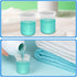 PEUTIER 2pcs 100ml Laundry Measuring Cup, Silicone Liquid Measuring Cups Reusable Laundry Detergent Measuring Dispenser