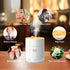 Portable Mini Humidifier for Plants, 500ml Cool Mist USB Rechargeable Humidifier with Night Light and Auto Shut-Off