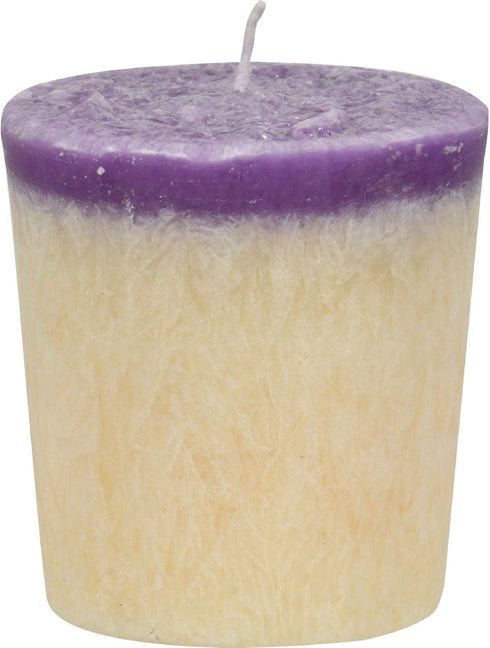 Candle Nature Votives Peace (Lavender Ivory) 12 x 2 oz Votives