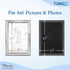 Icona Bay 4x6 Picture Frames Set (Silver, 12 Pack), Classy Contemporary Style from Maestro Collection