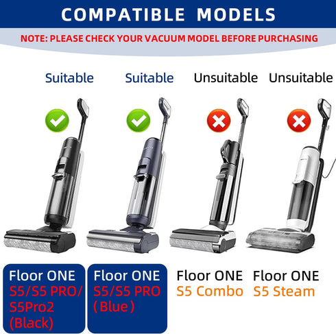 ADDFRESH S5 S5 S5 /S5 2 5 2 6 Floor ONE Brush Roller and HEPA Filter Replacement, Compatible with Tineco / Pro Pro /