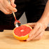 5 PCS Stainless Steel Grapefruit Spoons, Serrated Edge Utensil Set with Thick Gauge Handle for Kiwi, Dessert, Citrus