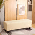Cornasee Stretch Ottoman Cover Rectangle,Footstool Slipcover Storage Stool Furniture Protector Modern Style