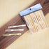 200 Pcs Bamboo Forks 3.5 inch - Wooden Appetizer Forks Mini Food Picks for Party, Banquet, Buffet, Catering