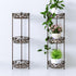 Plant Stand, Heavy Duty Metal Plant Stand Indoor Outdoor, Tall 3 Tiers