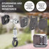Shade Replacement Parts, Cordless Crank Kit, Roller Shade Mounting Brackets for Coolaroo Exterior Sun Shades, Outdoor