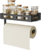 Paper Towel Holder Wall Mount for Kitchen, One-Handed Tear, Bathroom Paper Towel
