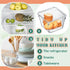 Tioncy 24 Pcs Clear Drawer Organizers, 3" x 3" x 2", Stackable Small Makeup Storage Bins for Office