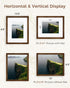 8x10 5x7 8x10 1 Pack Marsmiles Wooden Picture Frame, USA-Sourced Natural Oak Solid Wood Photo Frame with Plexiglass