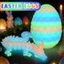 3D 3D Decor(12 Printed Dragon Egg - Easter Egg, Surprise Egg with Flexible Pearly Sheen Dragon Inside, Printed Gift
