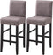 FUANGUI Bar Stool Covers Set of 2, Stretch Removable Bar Stool Seat