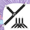 Bed Sheet Fasteners, Triangle Sheet Straps, 3 Way Fitted Bed Corner Holder, 4PCS