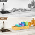 Countertop 3 Retro Shaw Large Expandable Kitchen Lids Organizer for Cabinet, Covers, Pantry, Drawer & Storage