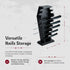 Gothic Kitchen Decor Coffin Knife Holder, 14 Magnets for 7 Knives, Halloween Knife Holder for Goth Kitchen