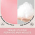 Longhuo Travel Pillow,Car Pillow Kids Car Seat Pillow U Shaped Pillow for Travel Skin-Friendly Material The Sleeping