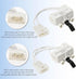 Replacement Part WP3406109 Dryer Door Switch - Compatible with Whirlpool Kenmore Maytag Roper Estate Sear