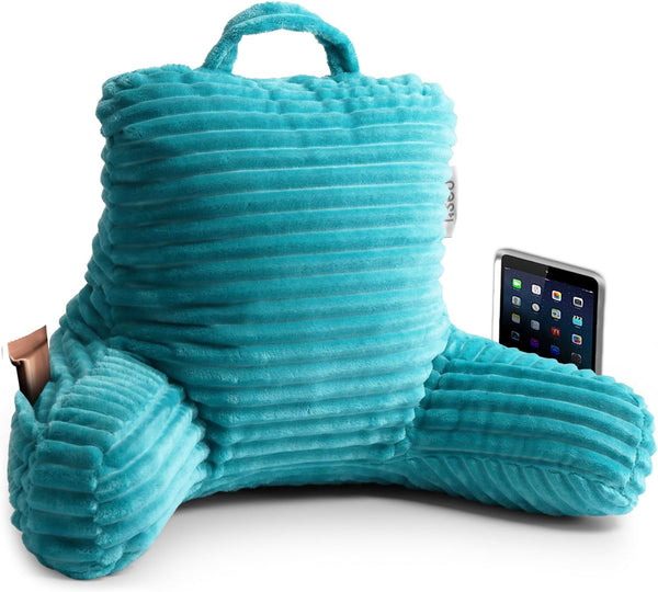 Nestl Reading Pillow for Kids & Teens with Shredded Memory Foam, Luxe