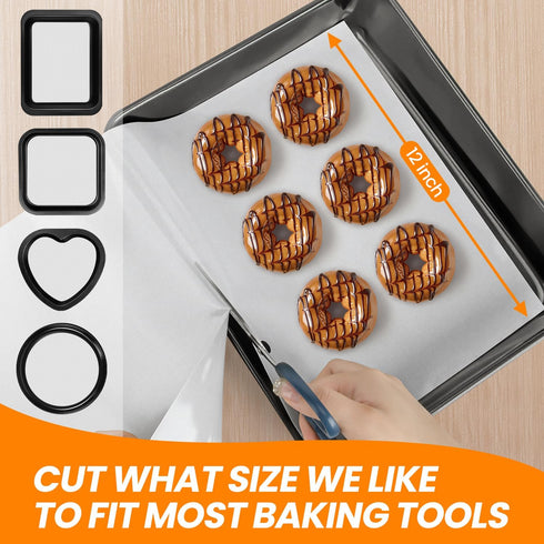 Silicone Baking Mat Roll - Best German Silicone, Heat Resistant Non-Stick Dough Mat for Countertop Protector