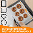 Silicone Baking Mat Roll, Food Grade Macaron Bread Pizza Mat, Reusable for Baking, Washable Oil-Proof
