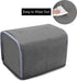 Yarwo Gray with Grid 2 Slice Toaster Cover, Nylon, Fits Most Standard 2 Slice Toasters, Pockets & Top Handle