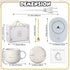 Cute Cat Smart Coffee Warmer with Mug for Women, Electric Coffee Mug Heater, Temperature Control, Ceramic, White, Gift