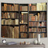 Boziqr 71X60 Inches Vintage Bookshelf Tapestry Wall Hanging Retro Library Hippie Wall Tapestries For Bedroom Living