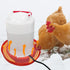 (2 Pack) Chicken Water Heater Cord, Freeze-Proof Heated Waterer for Chickens & Poultry, Safe Low-Watt Heating Cable