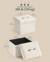 12.2 16.1 12.2 Inches, 286 lb, ULSF094W01 SONGMICS Small Folding Storage Ottoman, Foot Rest Stool, x x Ottoman