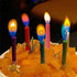 Birthday Cake Candles, Happy Birthday Colorful Candles with Holders Included (24 pcs)