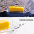 Countertop Glass Butter Dish with Cover, Clear Crystal Butter Holder Tray with Lid for Refrigerator