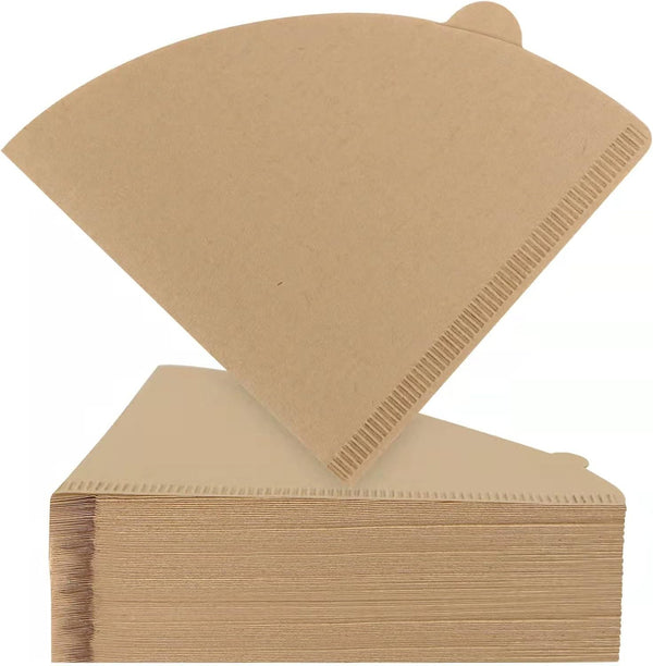 Coffee Filters, Size 02 Cone Filters - Disposable Natural Paper Filters for Pour Over and Drip Coffee Maker