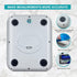 Food Scale, 11lb Kitchen Scale with 6 Units, Tare Function & LCD Display, Stainless Steel Digital Scale for Cooking