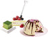Mini Shovel Shape Spoons, Disposable Plastic Dessert Spoons, 60 Pcs in Black and White
