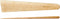 Earlywood 13 inch Multi-Purpose Handmade Wood Cooking Utensil - Egg Turner, Cast Iron Scraper