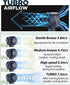 Mini Handheld Fan, Portable Turbo Fan, USB Type-C Rechargeable, 4 High Speeds, 16 Hours Working Time, Dark Blue