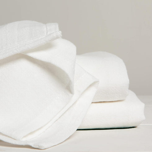 Now Designs Bakers Floursacks - Set of Three Unbleached White