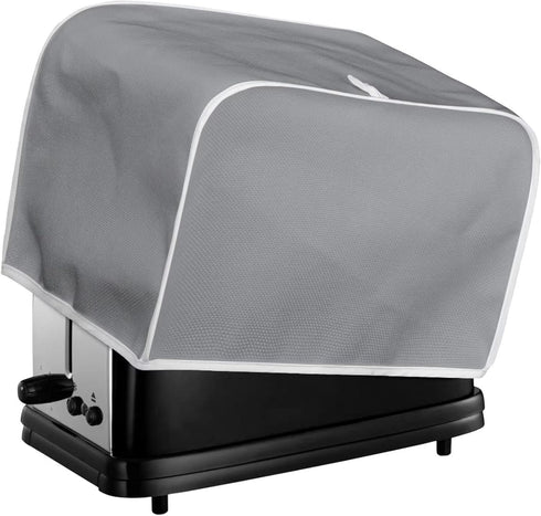 Red Toaster Cover, Quilted 4 Slice Toaster Cover, Kitchen Small Appliance Covers, Fits Most Standard 4 Slice Toasters