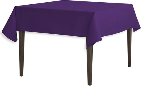 LinenTablecloth 54-Inch Polyester Tablecloth in Purple