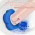 48 Disposable Toilet Brush with Refills,Toilet Cleaning Supplies,Toilet Wand Brush Starter Kit,Wall Mounted Toilet Bowl