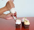 KOOTIPS Pastry Bag Set - 100 Disposable Cake/Cupcake Decorating Piping Icing Bags - 14, 12, 10 Inch Easy Grip (M)