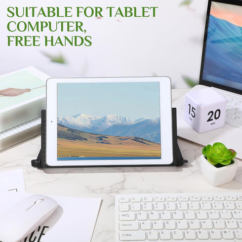 6 Router(11.8 4.5 inch) Hoteam Pieces TV Top Screen Shelf Adjustable Monitor Top Shelf Plastic TV Video Game Storage