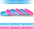 WILLBOND 72 Pcs Gender Reveal Decorations - 36 Team Boy or Girl Pins & 36 Bracelets for Baby Shower Games