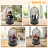 starfa lab 360 Countertop Rotating Makeup Brush Holder Organizer With Lid - Multifunctional Toothbrush Holder