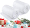 Tondiamo 1 Pack 8 ft x 12ft Christmas Snow Blanket Roll for