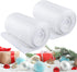 Tondiamo 1 Pack 8 ft x 12ft Christmas Snow Blanket Roll for
