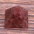 AUNMAS 3cm Quartz Pyramid, Small Strawberry Crystal Love Addition Reiki Stone Energy Tower for Home Office Decoration
