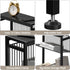 3-Tier End Table for Small Space, Narrow Side Table with Magazine Holder, Nightstand, Skinny Snack Couch Table