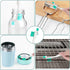 8Pcs Detailed Cleaning Tool Set, Small Cleaning Brushes for Household, Tiny Scrub Cleaner Brush for Window Groove, Car,