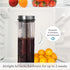 Deluxe Cold Brew Coffee Maker, 44oz/1300ml with Removable Stainless Steel Filter (Stainless Steel)